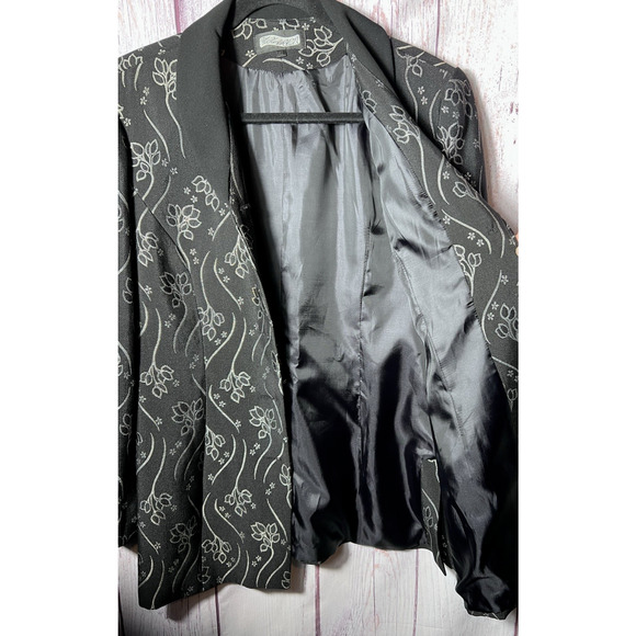 RRAREN Womens Blazer Formal Special Event Church Workwear Elegant Classy Size 42 - Picture 3 of 9